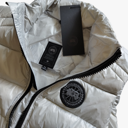 Grey/ Black Label Crofton Vest Puffer Jacket