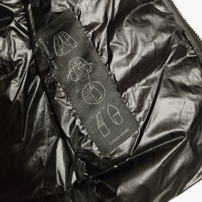 Black/ Black Label Crofton Vest Puffer Jacket