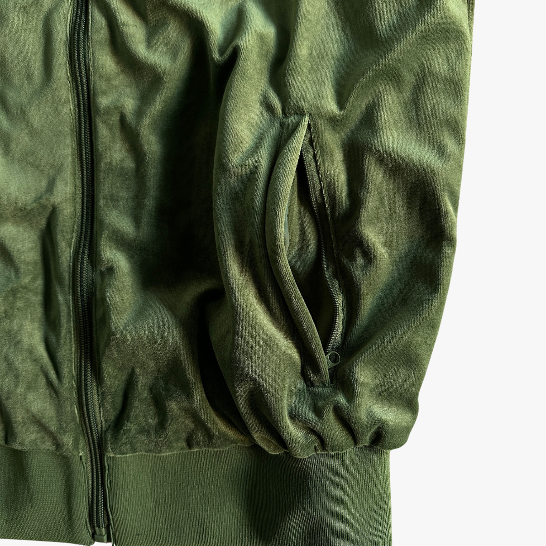 Green Velour Jacket