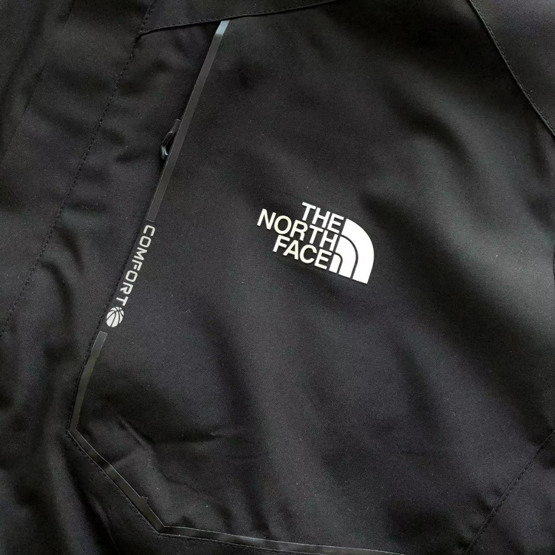 Black Detachable Hood Sports Wear Jacket