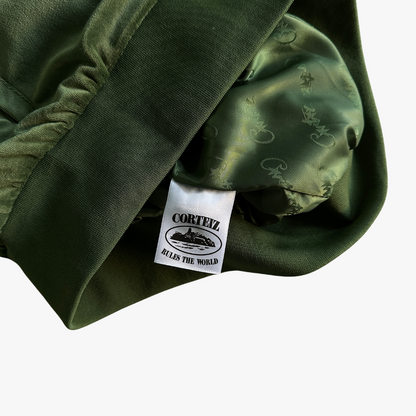 Green Velour Jacket