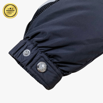 Matt Black IDIL [Premium Quality] Hooded Puffer Jacket