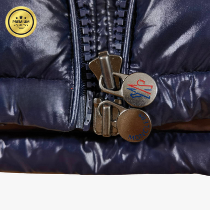 Navy Blue MAYA [Premium Quality] Hooded Puffer Jacket