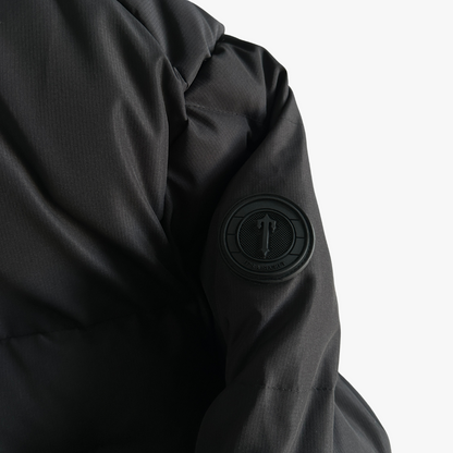 Total Black 2022 Decoded Hooded Puffer Jacket