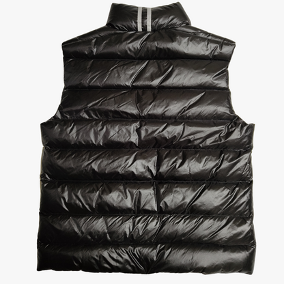 Black/ Black Label Crofton Vest Puffer Jacket