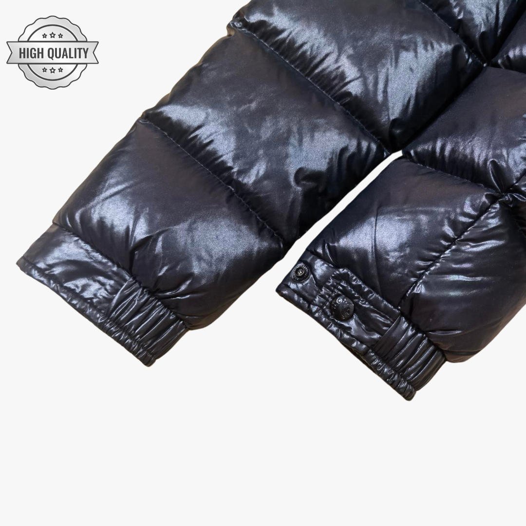 Black MAYA [High Quality] Hooded Puffer Jacket