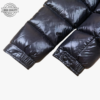 Black MAYA [High Quality] Hooded Puffer Jacket