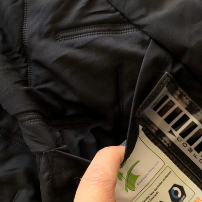 Black Detachable Hood Sports Wear Jacket