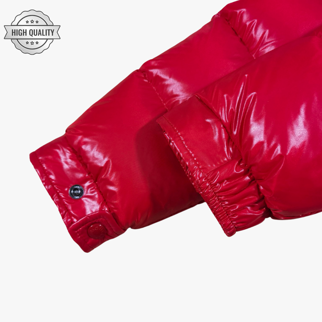 Red MAYA [High Quality] Hooded Puffer Jacket