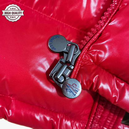 Red MAYA [High Quality] Hooded Puffer Jacket
