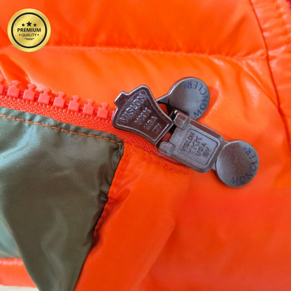 Orange MAYA [Premium Quality] Hooded Puffer Jacket