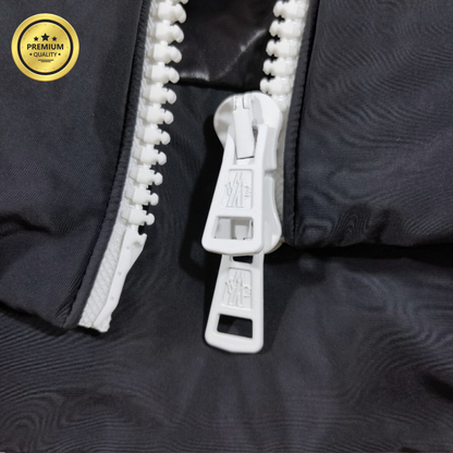 Matt Black IDIL [Premium Quality] Hooded Puffer Jacket