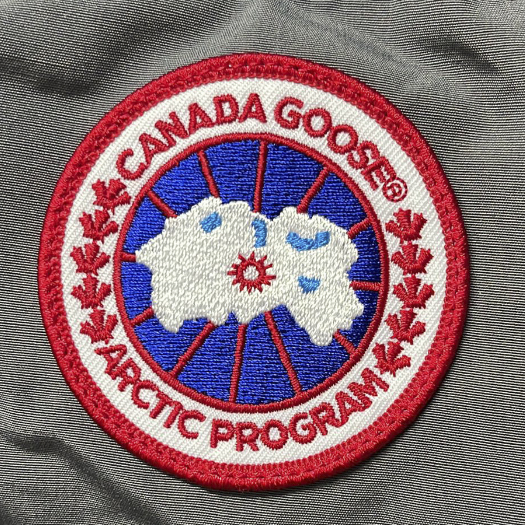 Metalic Grey/ Red Label Wyndham Hooded Puffer Jacket