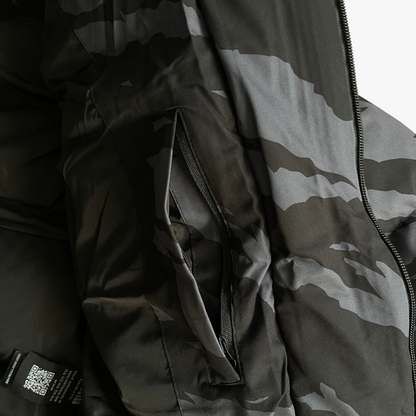 Black Tiger Camo Hyperdrive Technical Puffer Jacket