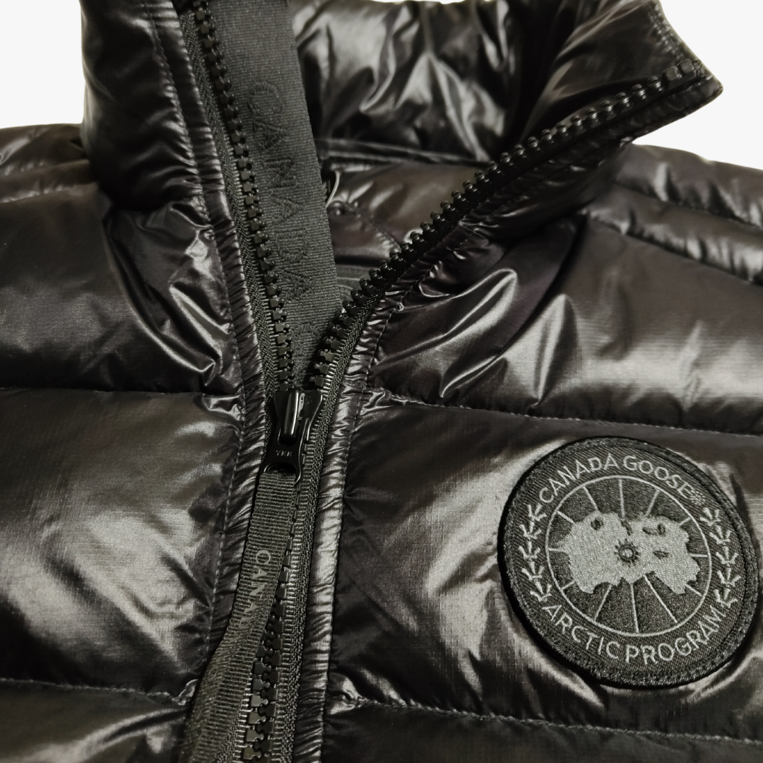 Black/ Black Label Crofton Vest Puffer Jacket