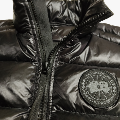 Black/ Black Label Crofton Vest Puffer Jacket