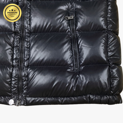 Black Vest BORMES [Premium Quality] Detachable Hooded Puffer Jacket