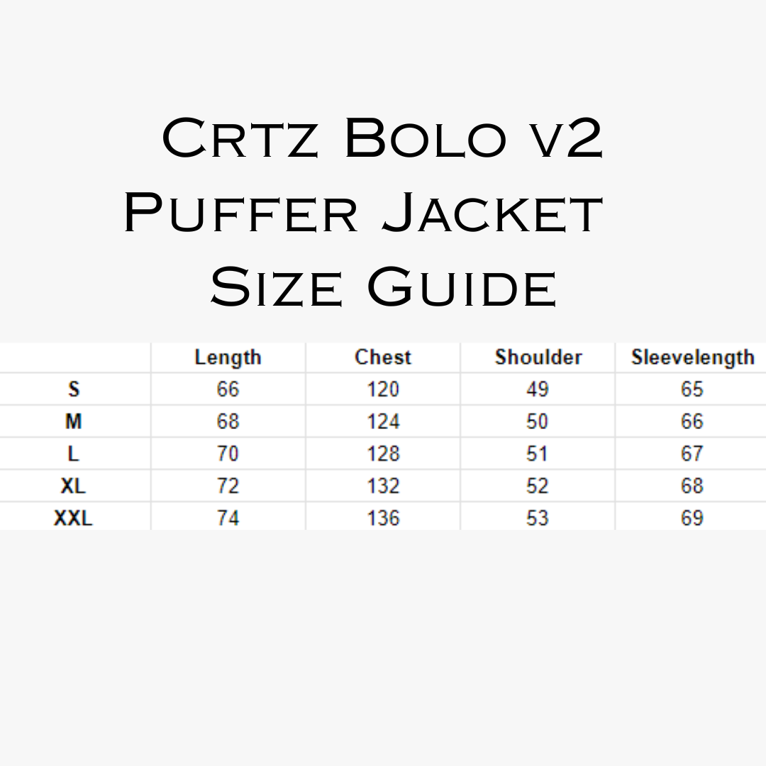 White Bolo V2 Hooded Puffer Jacket