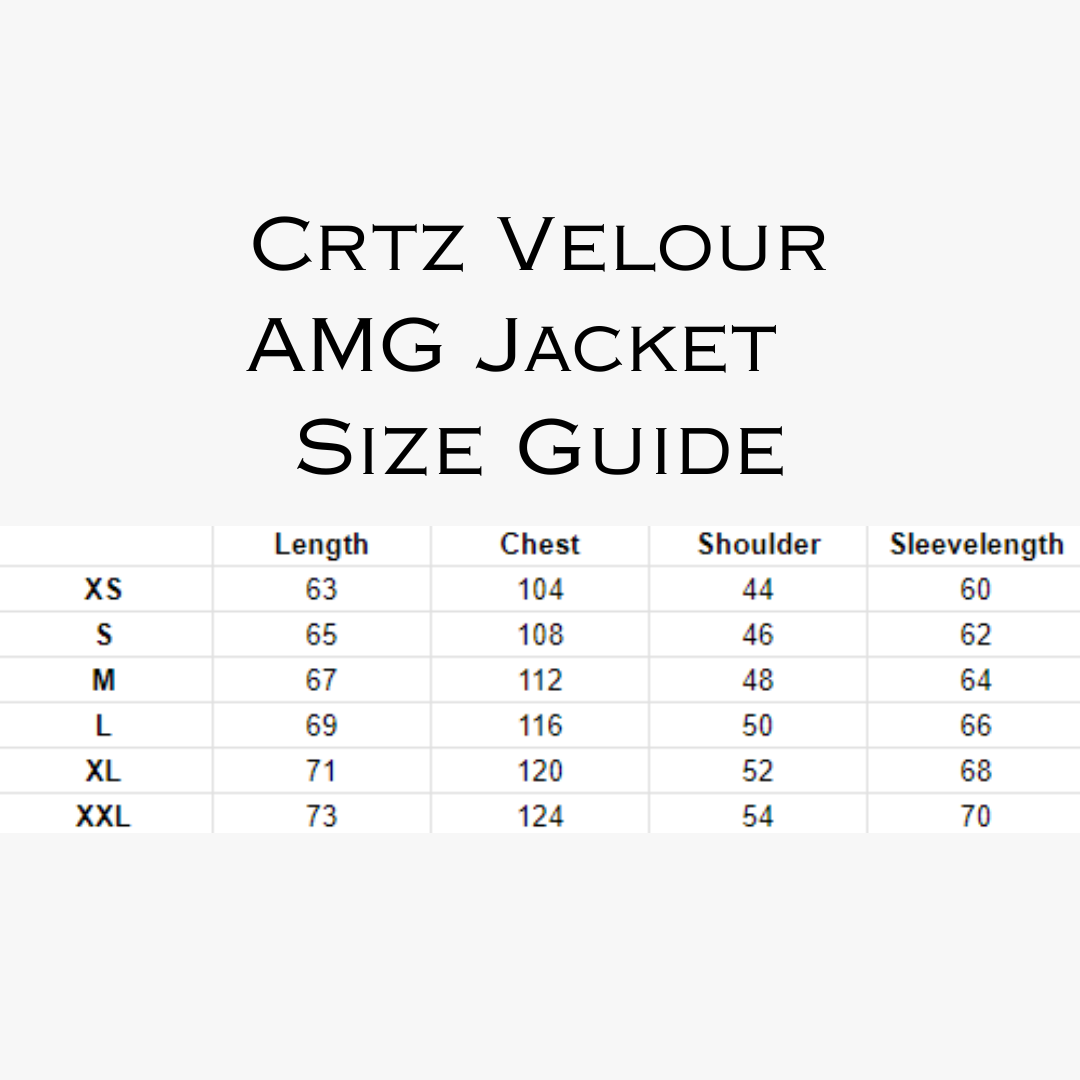 Red Velour AMG Jacket