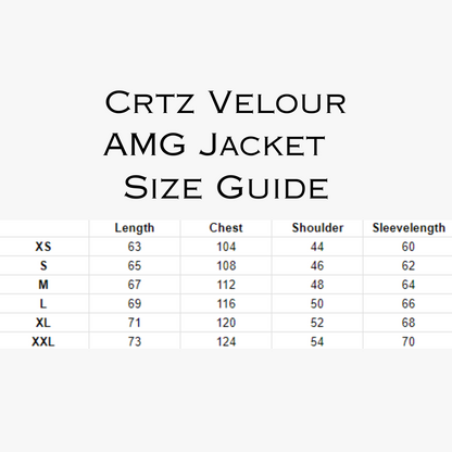 Red Velour AMG Jacket