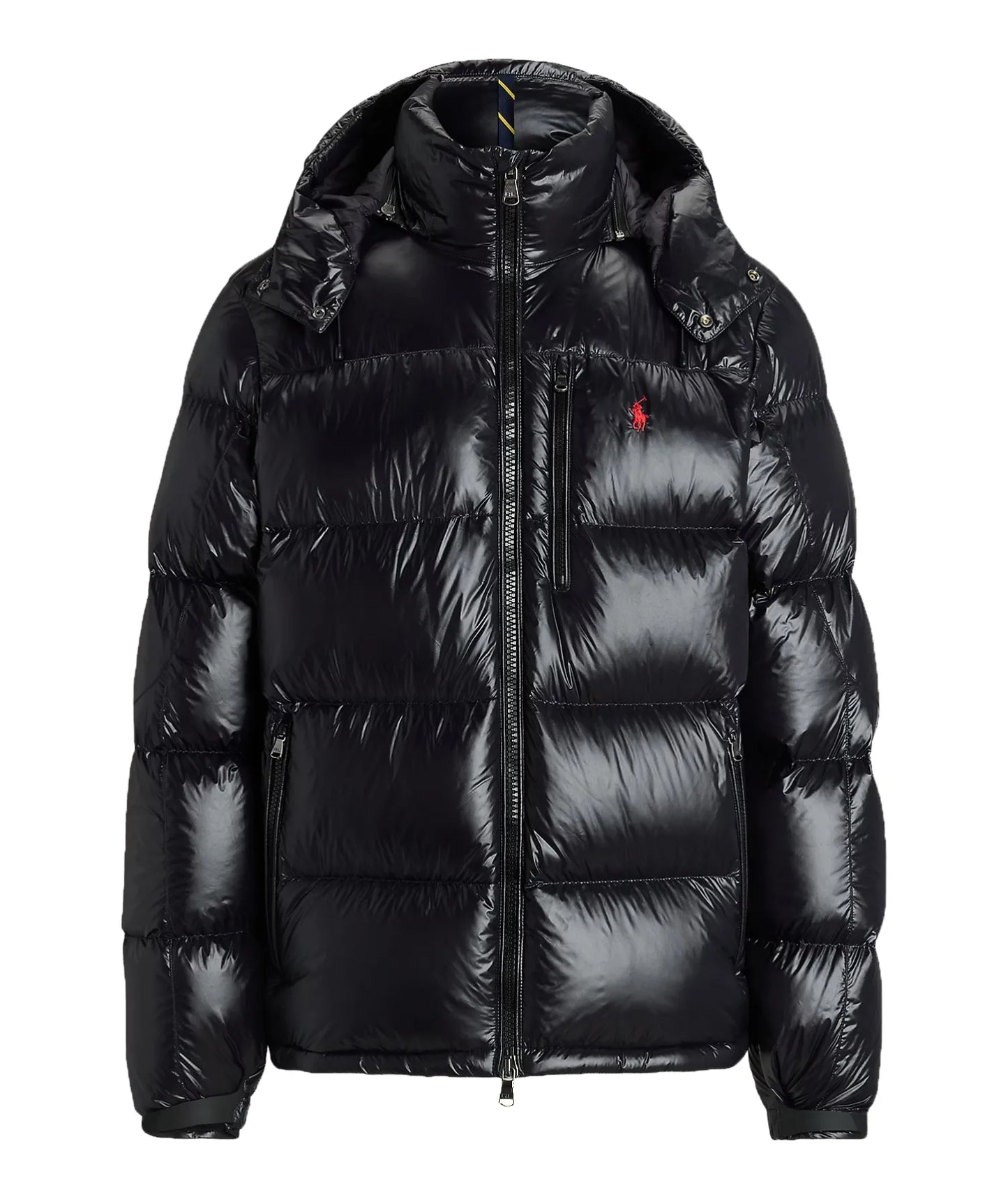 Polo Rlph Puffer Jacket - Black | Άμεσα Διαθέσιμο