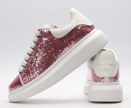 All Strass / White Sole - Flashy Pink