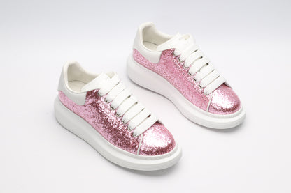 All Strass / White Sole - Flashy Pink