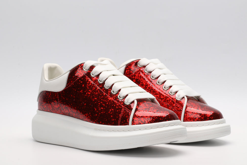 All Strass / White Sole - Blood Red