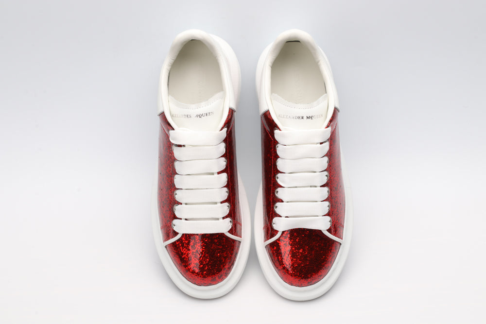 All Strass / White Sole - Blood Red