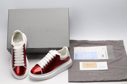 All Strass / White Sole - Blood Red