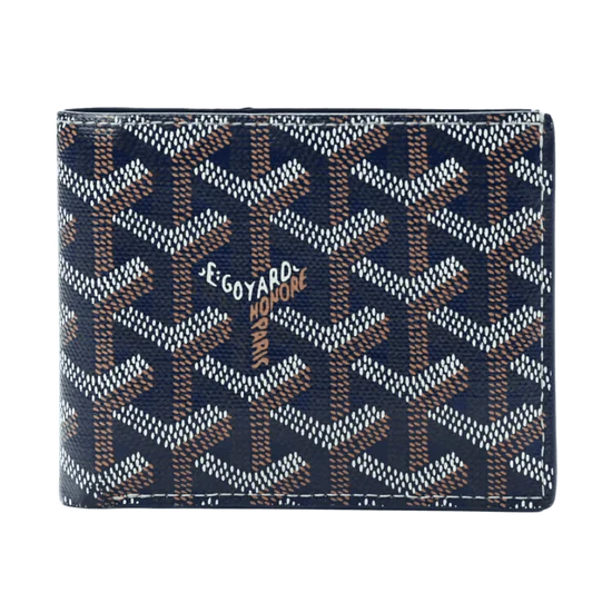 G0yard Vctoire Wallet Jet Black / Navy Blue - Άμεσα Διαθεσιμο