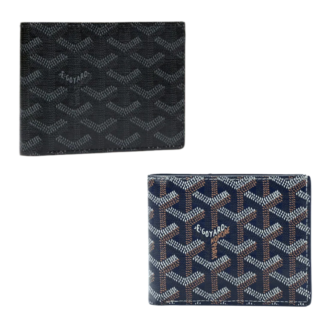 G0yard Vctoire Wallet Jet Black / Navy Blue - Άμεσα Διαθεσιμο