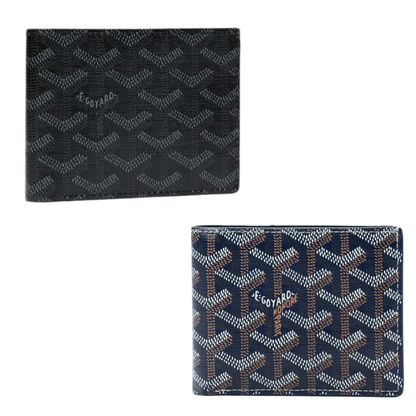 G0yard Vctoire Wallet Jet Black / Navy Blue - Άμεσα Διαθεσιμο