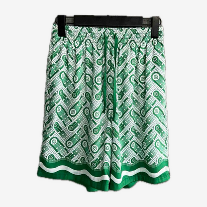 Pine Green / White - Shorts