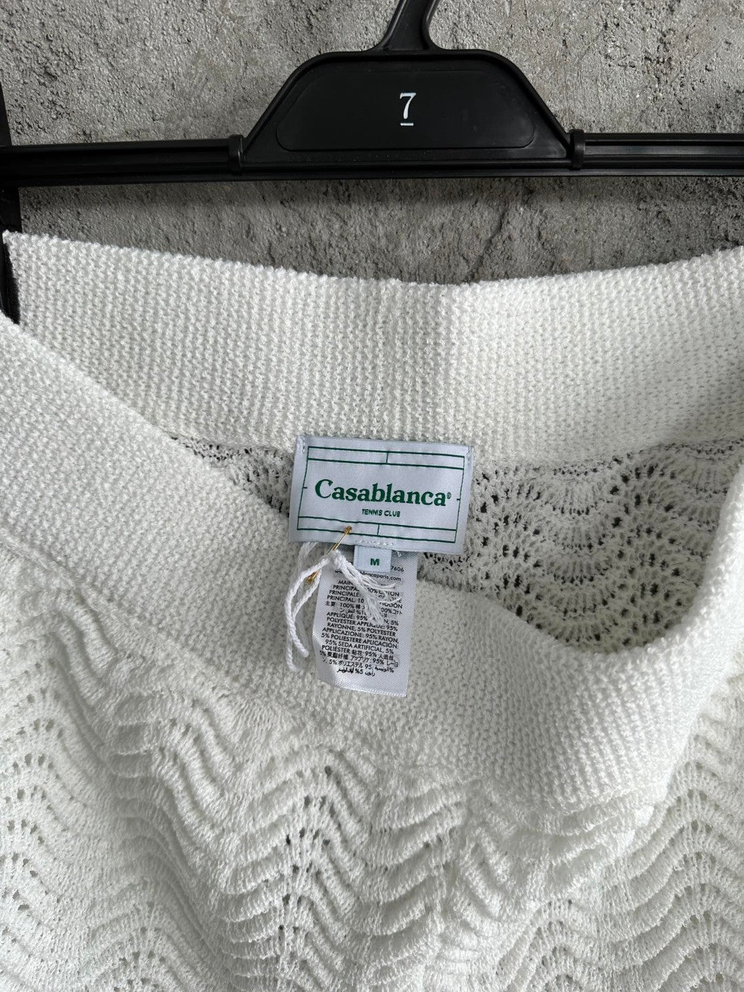 Knitted All White - Shorts