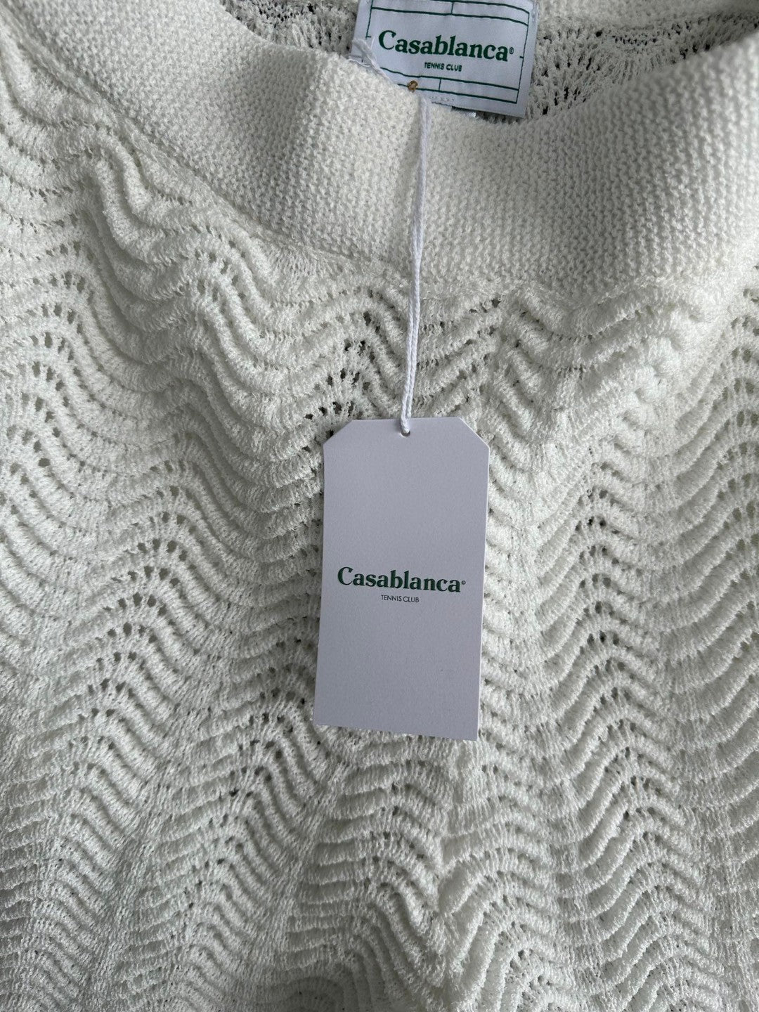 Knitted All White - Shorts