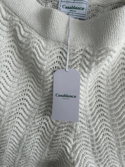 Knitted All White - Shorts