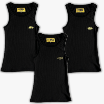 3-Pack Bolo Tank Vest - Black | Men’s
