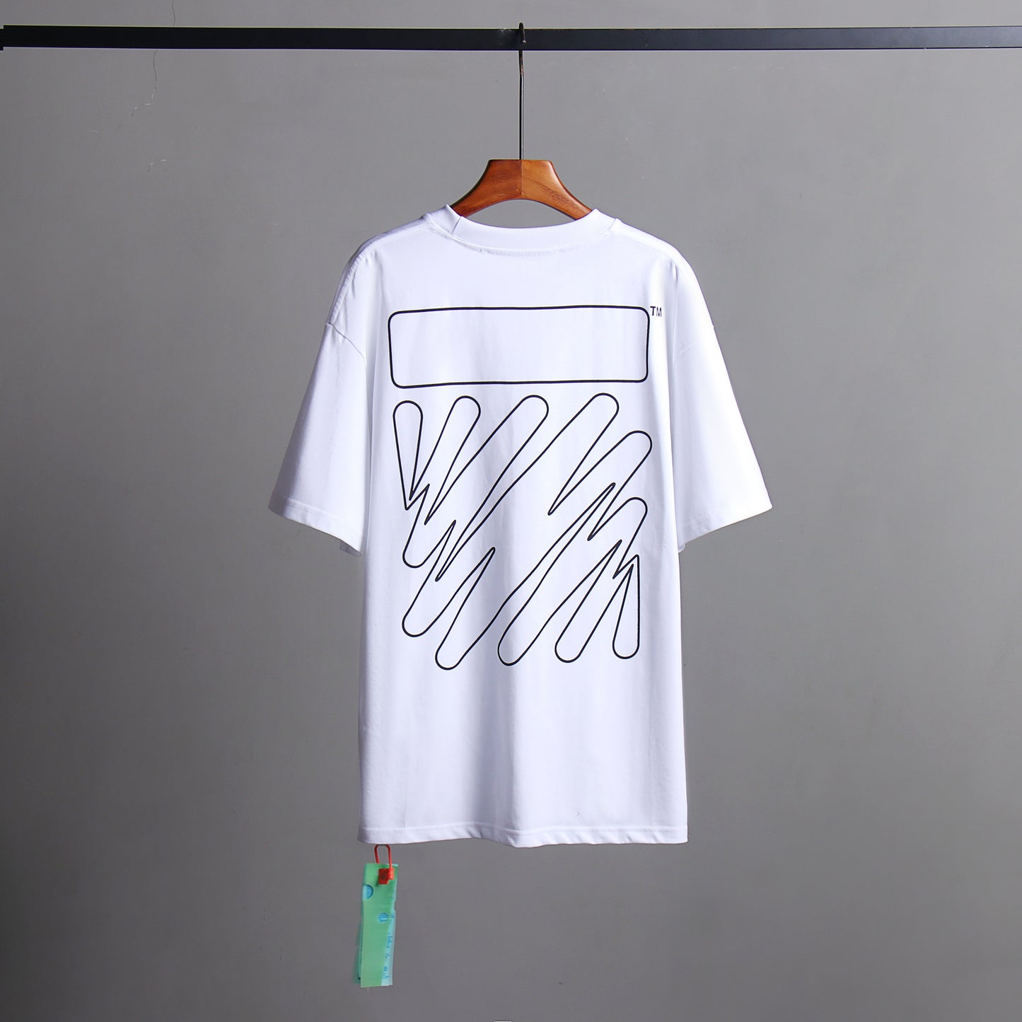 Wave Diag/Stripe 23SS - White