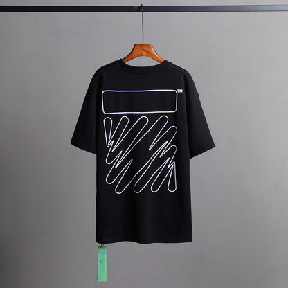 Wave Diag/Stripe 23SS - Black