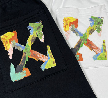 Brushed Arrows Shorts