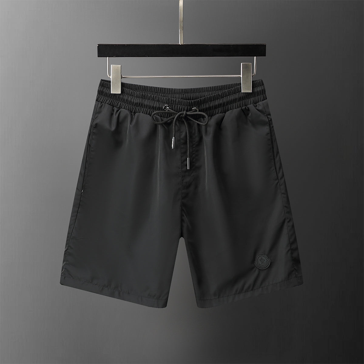 Black Logo Swimshorts - Blck/White