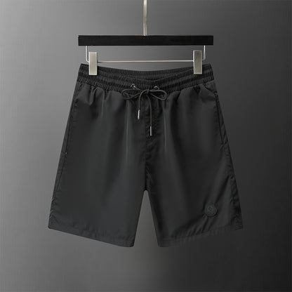 Black Logo Swimshorts - Blck/White