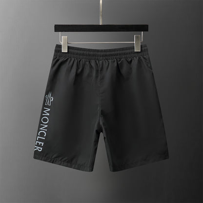Black Logo Swimshorts - Blck/White