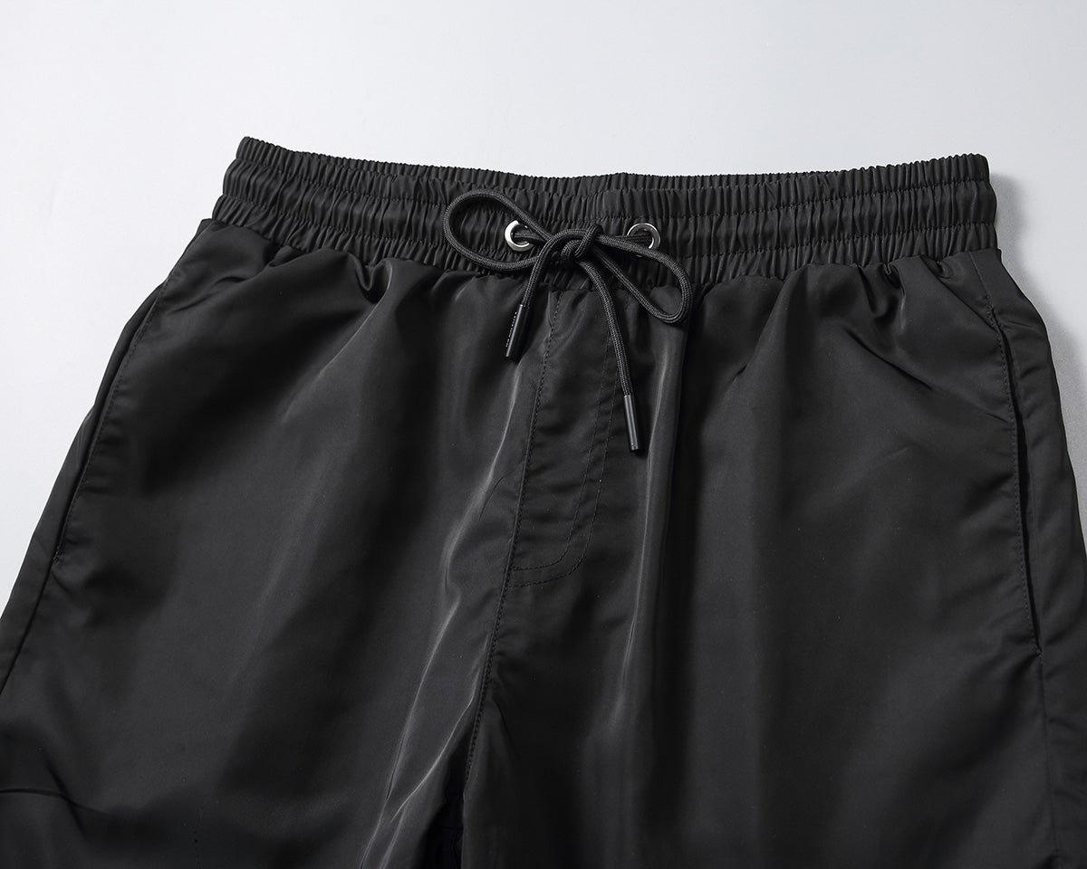 Black Logo Swimshorts - Blck/White