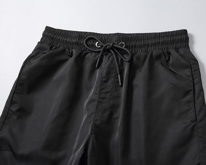 Black Logo Swimshorts - Blck/White