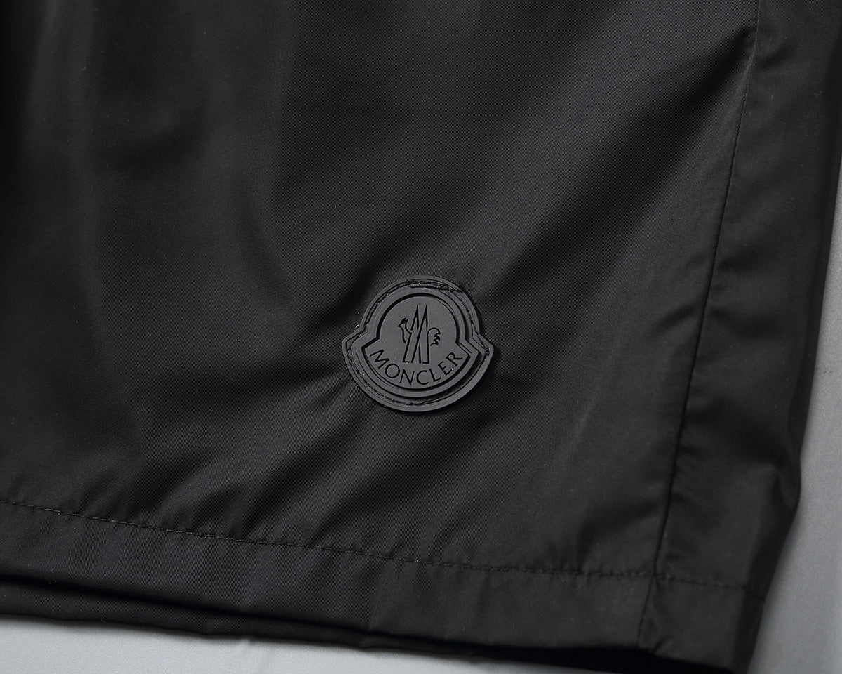 Black Logo Swimshorts - Blck/White