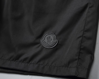 Black Logo Swimshorts - Blck/White