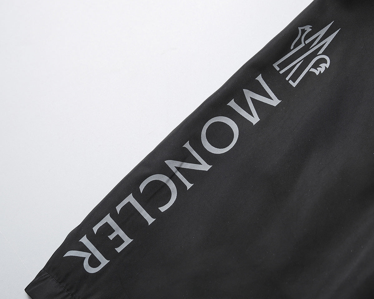 Black Logo Swimshorts - Blck/White