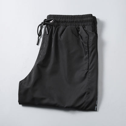 Black Logo Swimshorts - Blck/White